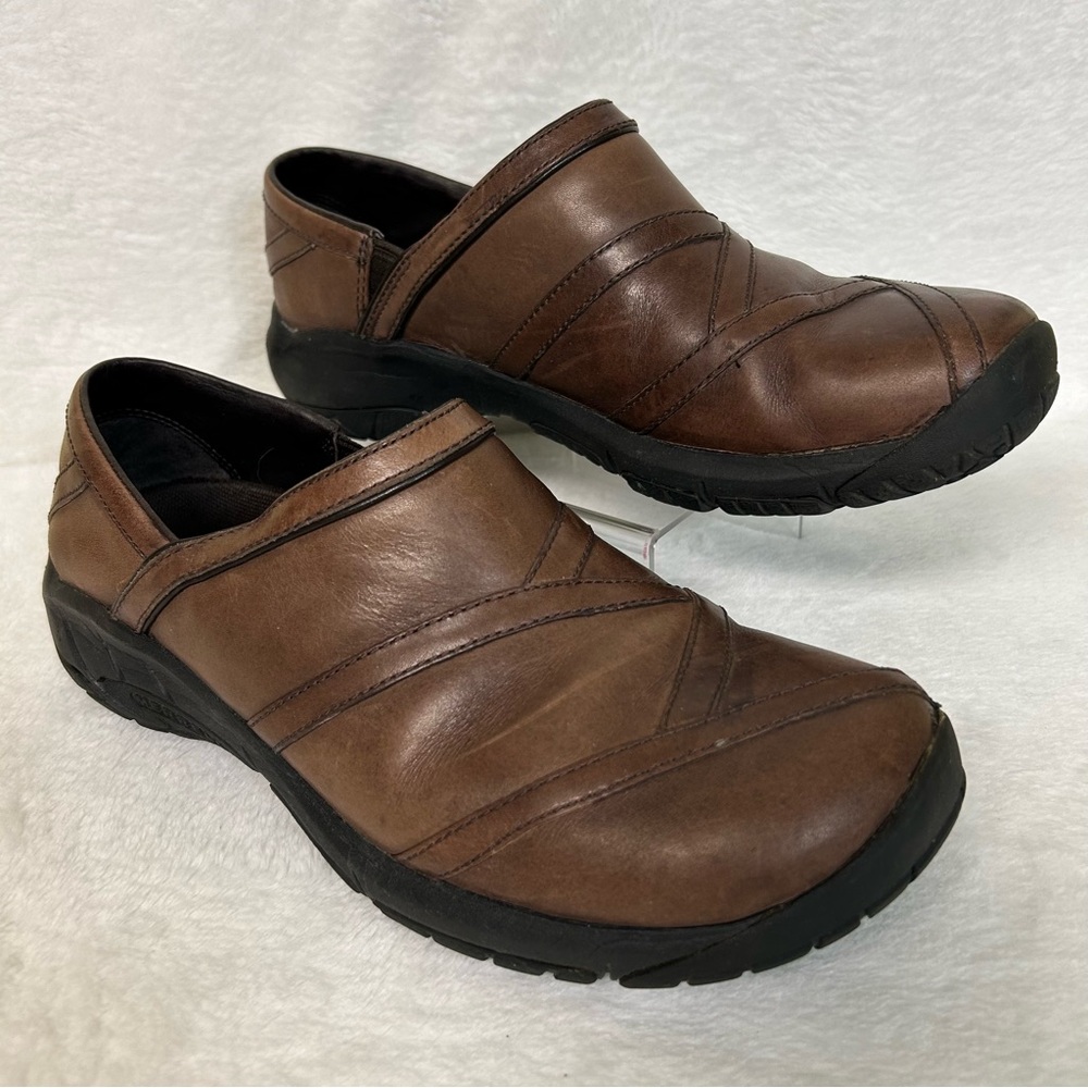 Merrell Eclipse Women's Shoes Size 9.5 Brown Coffee Bean Slip On Loafers